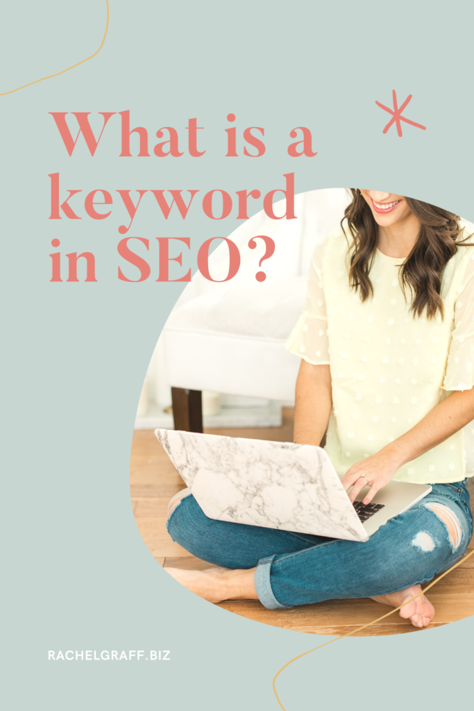 What is a keyword in SEO? Pinterest pin